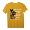 Belgische Malinois T-Shirt - Weil Hunde Helden brauchen für Malinois-Liebhaber und stolze Hundebesitzer