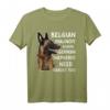 Belgische Malinois T-Shirt - Weil Hunde Helden brauchen für Malinois-Liebhaber und stolze Hundebesitzer