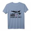 MIG 29 Russian Power T-Shirt - Luftfahrt & Militär Fanartikel für Flugzeugenthusiasten