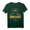 Yellowstone Wolf Vintage T-Shirt für Outdoor-Enthusiasten – Perfektes Geschenk für Wanderer, Camper & Naturfreunde