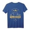 Yellowstone Wolf Vintage T-Shirt für Outdoor-Enthusiasten – Perfektes Geschenk für Wanderer, Camper & Naturfreunde
