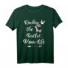 Nette Ballett Mutter Rockin The Ballett Mama Life Ballerina T-Shirt – Klassisch geschnitten, doppelt genähter Saum, ideales Geschenk für Ballettliebende Mütter