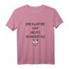 Lustiges Wandertag T-Shirt mit Spruch 'Die Klapse hat heute wieder Wandertag' – Perfektes Geschenk für Freunde, Familie, Kollegen und mehr
