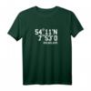 Helgoland Koordinaten T-Shirt Nordsee Insel Urlaub Geschenk – Perfektes Souvenir & Geschenkidee für Strandliebhaber
