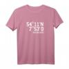 Helgoland Koordinaten T-Shirt Nordsee Insel Urlaub Geschenk – Perfektes Souvenir & Geschenkidee für Strandliebhaber