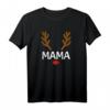 Rentier Pullover Damen Mama Mutter Outfit - Lustiges Weihnachtsfamilien Set für Partnerlook & festliche Anlässe