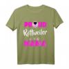 Stolzer Rottweiler Mutter-Hundeliebhaber T-Shirt – Unterstützung für Hundeadoption & Tierliebe