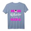 Stolzer Rottweiler Mutter-Hundeliebhaber T-Shirt – Unterstützung für Hundeadoption & Tierliebe