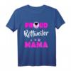 Stolzer Rottweiler Mutter-Hundeliebhaber T-Shirt – Unterstützung für Hundeadoption & Tierliebe