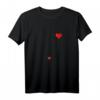 Damen Schwangerschaft Verkünden T-Shirt mit Herzluftballons - Perfektes Geschenk zum Babyverkünden, Weihnachten oder Geburtstag für werdende Mütter