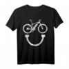 E-Bike Smile T-Shirt - Lustiges Elektro-Fahrrad & Pedelec Motiv als Geschenk für Fahrradfans und umweltbewusste Radfahrer