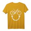 E-Bike Smile T-Shirt - Lustiges Elektro-Fahrrad & Pedelec Motiv als Geschenk für Fahrradfans und umweltbewusste Radfahrer