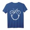 E-Bike Smile T-Shirt - Lustiges Elektro-Fahrrad & Pedelec Motiv als Geschenk für Fahrradfans und umweltbewusste Radfahrer