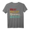 Eat Sleep Fireball Repeat - Lustiges Retro Feuerball-Liebhaber T-Shirt als Geschenk für Männer und Frauen zu Geburtstag, Weihnachten, Vatertag & mehr