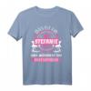 Lustiges Stefanie T-Shirt mit Spruch - Perfektes Namensgeschenk für den Namenstag, Freundin, Tochter, Mutter oder Kollegin