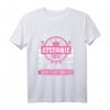 Lustiges Stefanie T-Shirt mit Spruch - Perfektes Namensgeschenk für den Namenstag, Freundin, Tochter, Mutter oder Kollegin