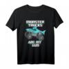 Shark Monster Trucks are My Jam Geburtstagsgeschenk T-Shirt - Cooles Fan-Shirt für Monster Truck Fans & Motorsport Enthusiasten