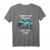 Shark Monster Trucks are My Jam Geburtstagsgeschenk T-Shirt - Cooles Fan-Shirt für Monster Truck Fans & Motorsport Enthusiasten