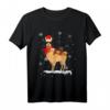 Lustiges Weihnachts Lama & Alpaka T-Shirt mit Faultier Motiv – Perfekt als Dekoration, Pyjama & Geschenk für Tierliebhaber und Familie