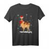 Lustiges Weihnachts Lama & Alpaka T-Shirt mit Faultier Motiv – Perfekt als Dekoration, Pyjama & Geschenk für Tierliebhaber und Familie