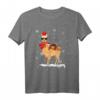 Lustiges Weihnachts Lama & Alpaka T-Shirt mit Faultier Motiv – Perfekt als Dekoration, Pyjama & Geschenk für Tierliebhaber und Familie