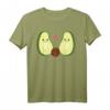 Mamacado Avocado Schwanger Eltern T-Shirt – Lustiges Veganer Geschenk für Mama, Papa, Geburtstage & Events