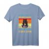 Ich häkle damit ich niemanden erwürge - Lustiges Häkeln T-Shirt mit Katze, perfektes Geschenk für Näherinnen, Omas & Häkelfans