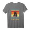 Ich häkle damit ich niemanden erwürge - Lustiges Häkeln T-Shirt mit Katze, perfektes Geschenk für Näherinnen, Omas & Häkelfans