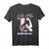 Autismus Mom unzerbrechlich T-Shirt – Unterstützung und Bewusstsein für Autismus, Asperger & Muttertag Geschenk