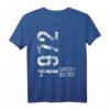 52. Geburtstag T-Shirt für Mann und Frau - Geschenkidee für 1972 Geborene, Eltern, Kinder & Familie zum 52. Jubiläum