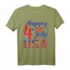 Happy 4th Of July USA T-Shirt – Lustiges patriotisches Vintage-Design für Männer, Frauen, Kinder & Familien zum Unabhängigkeitstag, Memorial Day & mehr