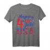 Happy 4th Of July USA T-Shirt – Lustiges patriotisches Vintage-Design für Männer, Frauen, Kinder & Familien zum Unabhängigkeitstag, Memorial Day & mehr