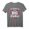 Baby- und Geschwisterankündigung T-Shirt - 'I am Going To Be A Big Brother' für kreative Schwangerschafts- und Geschwisterfeiern