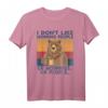 Ich mag weder Morning People noch Morning People Vintage Bär T-Shirt – Lustiges Geschenk zum HapDog für Morgenmuffel, Kaffee-Liebhaber & Humorvolle