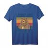 Ich mag weder Morning People noch Morning People Vintage Bär T-Shirt – Lustiges Geschenk zum HapDog für Morgenmuffel, Kaffee-Liebhaber & Humorvolle