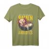 Kawaii Axolotl Ramen Nudel Kinder Anime T-Shirt - Lustiges Tiermotiv, Perfekt für Axolotl-Liebhaber und Tierfreunde