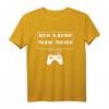 Ich Liebe Es Wenn Meine Mutter Mich Zocken Lässt T-Shirt – Lustiges Gaming T-Shirt für Gamer, Männer & Jungen als Geschenk zu Weihnachten oder Geburtstag