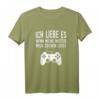 Ich liebe es wenn meine Mutter mich zocken lässt T-Shirt – Lustiges Gaming T-Shirt, perfektes Weihnachtsgeschenk für Zocker Freunde & Familie