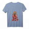 Damen Maria Unser Liebe Frau von Guadalupe T-Shirt – Religiöses Kreuz- und Mutter Maria Motiv, Perfekt als Tauf- oder Weihnachtsgeschenk für Christen