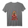 Damen Maria Unser Liebe Frau von Guadalupe T-Shirt – Religiöses Kreuz- und Mutter Maria Motiv, Perfekt als Tauf- oder Weihnachtsgeschenk für Christen