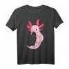 Axolotl Salamander Kinder Frauen Mädchen T-Shirt – Lustiges Geschenk für Axolotl-Liebhaber, Amphibien-Fans & Geburtstags- oder Weihnachtsgeschenk