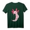 Axolotl Salamander Kinder Frauen Mädchen T-Shirt – Lustiges Geschenk für Axolotl-Liebhaber, Amphibien-Fans & Geburtstags- oder Weihnachtsgeschenk