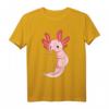 Axolotl Salamander Kinder Frauen Mädchen T-Shirt – Lustiges Geschenk für Axolotl-Liebhaber, Amphibien-Fans & Geburtstags- oder Weihnachtsgeschenk
