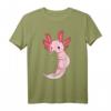 Axolotl Salamander Kinder Frauen Mädchen T-Shirt – Lustiges Geschenk für Axolotl-Liebhaber, Amphibien-Fans & Geburtstags- oder Weihnachtsgeschenk