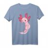 Axolotl Salamander Kinder Frauen Mädchen T-Shirt – Lustiges Geschenk für Axolotl-Liebhaber, Amphibien-Fans & Geburtstags- oder Weihnachtsgeschenk