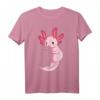 Axolotl Salamander Kinder Frauen Mädchen T-Shirt – Lustiges Geschenk für Axolotl-Liebhaber, Amphibien-Fans & Geburtstags- oder Weihnachtsgeschenk