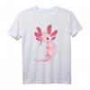 Axolotl Salamander Kinder Frauen Mädchen T-Shirt – Lustiges Geschenk für Axolotl-Liebhaber, Amphibien-Fans & Geburtstags- oder Weihnachtsgeschenk