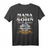 Mama und Sohn Partnerlook T-Shirt mit Spruch – Witziges Muttertag Geschenk für stolze Mütter und Söhne