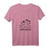 Damen Mimisaurus Nana Gigi Muttertagsgeschenk für Oma - Dinosaurier T-Shirt mit V-Ausschnitt, Perfekt für Großmütter & Dinosaurier-Liebhaberinnen