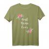 Best Nana Ever T-Shirt mit Blumenmotiv - Pink Flowers Floral Nana T-Shirt, Perfekt für Oma Geschenke